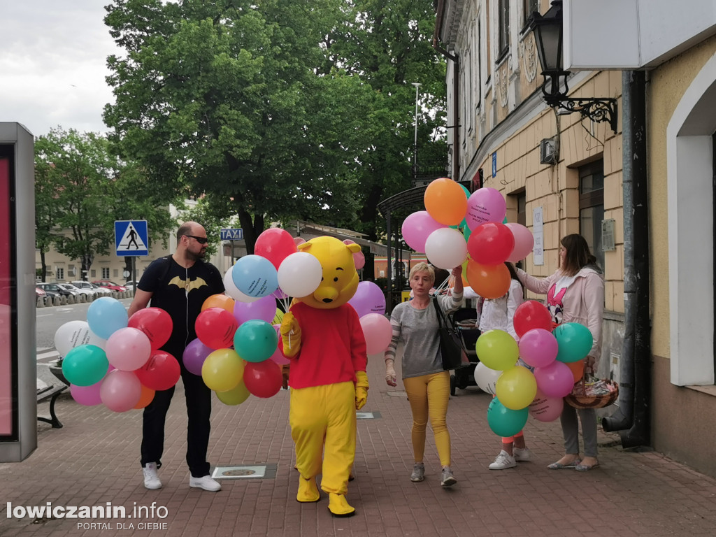 Bajkowe postacie na ulicach Łowicz