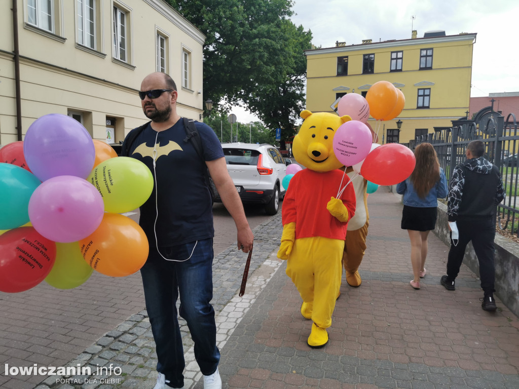 Bajkowe postacie na ulicach Łowicz
