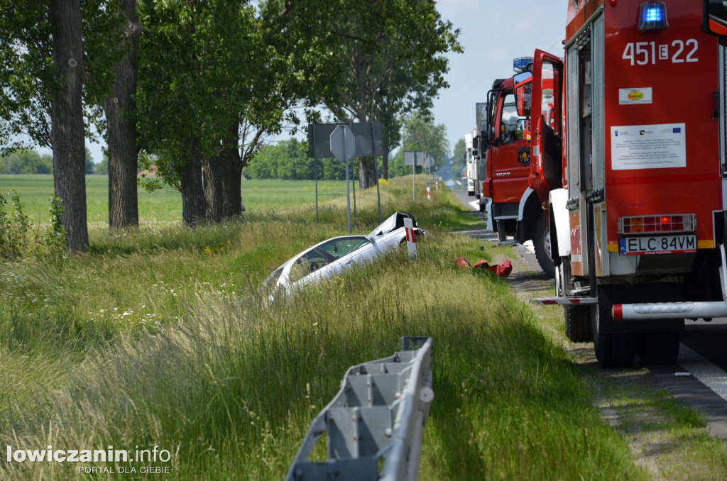 Wypadek na wysokości Bąkowa. Dwie osoby nie żyją