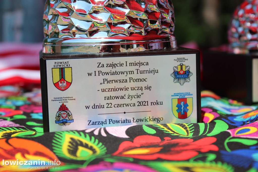 Turniej pierwszej pomocy w Guźni