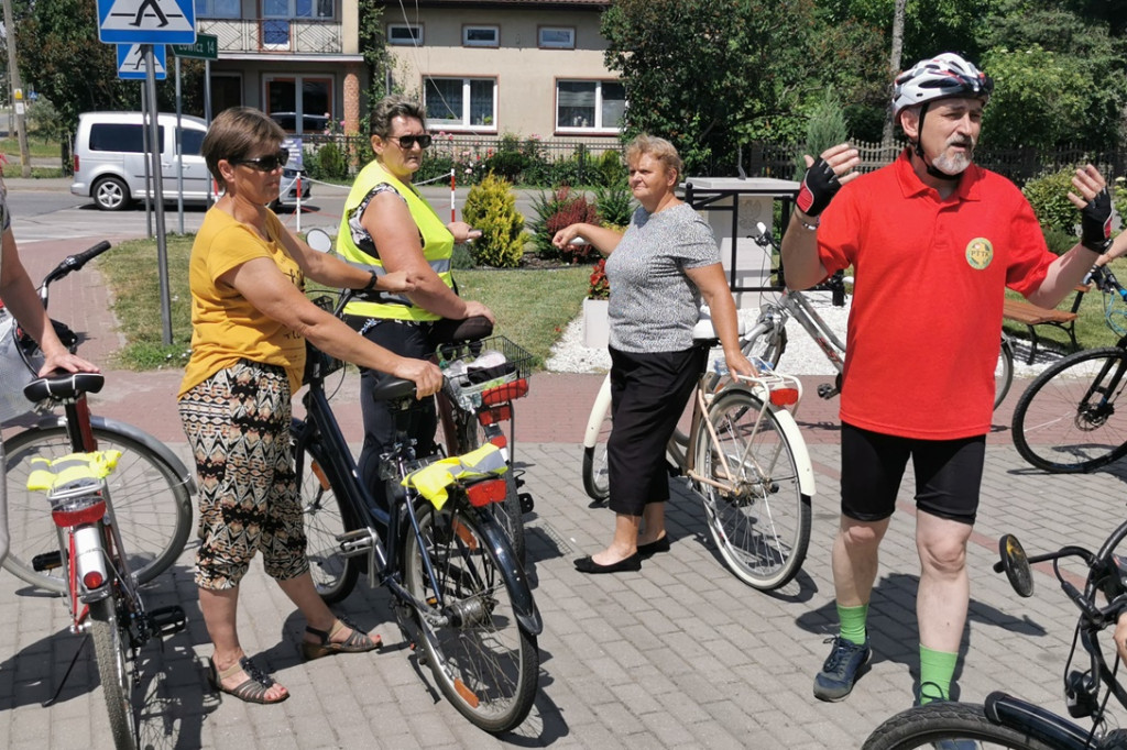 Duże zainteresowanie rowerowym rajdem gminnym