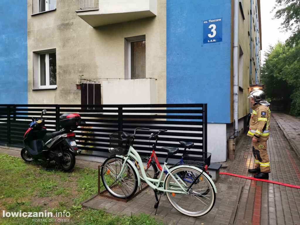 Strażacy usuwają skutki ulewy