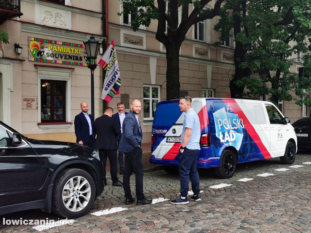 Premier Mateusz Morawiecki w Łowiczu