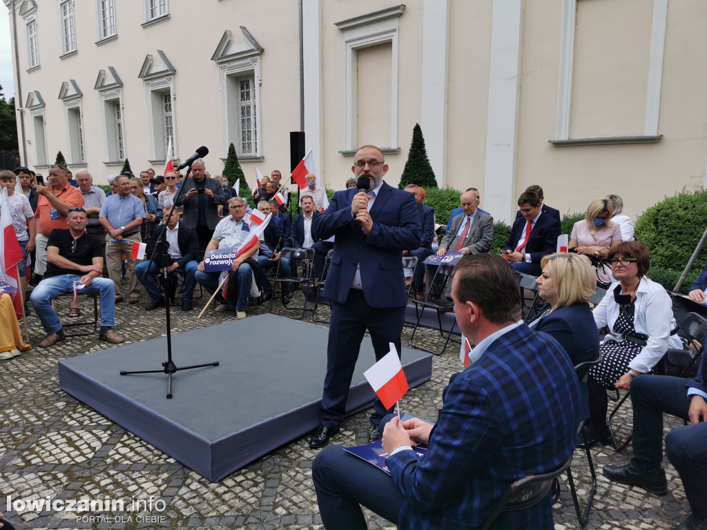 Premier Mateusz Morawiecki w Łowiczu