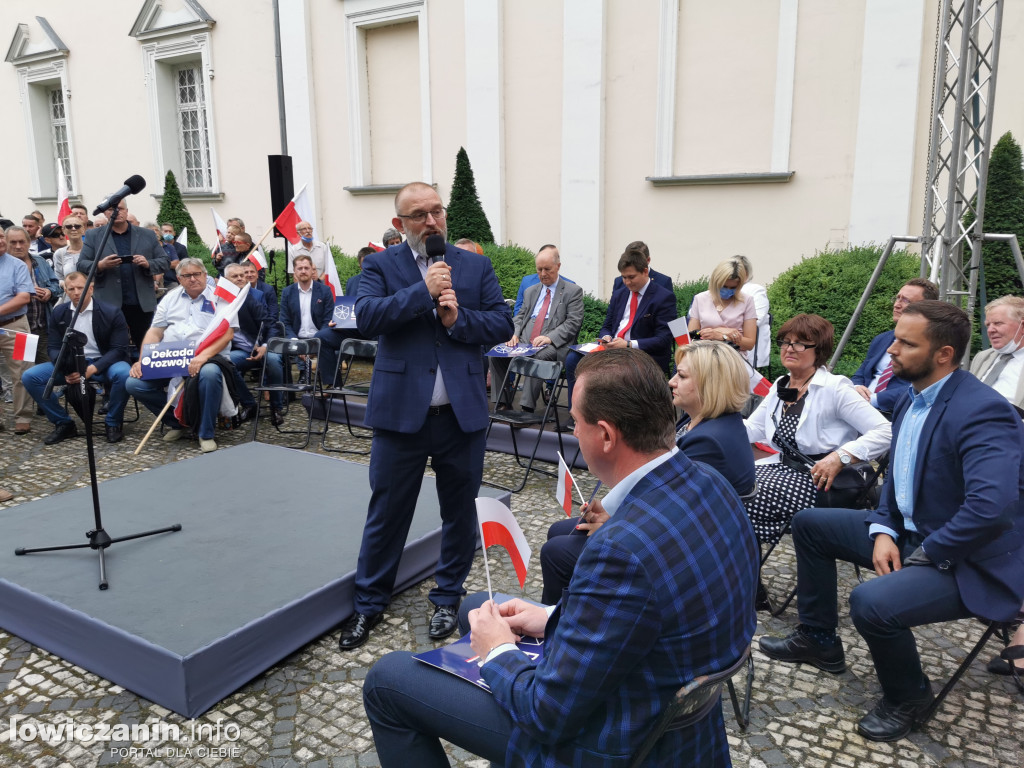 Premier Mateusz Morawiecki w Łowiczu