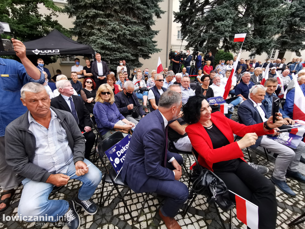 Premier Mateusz Morawiecki w Łowiczu