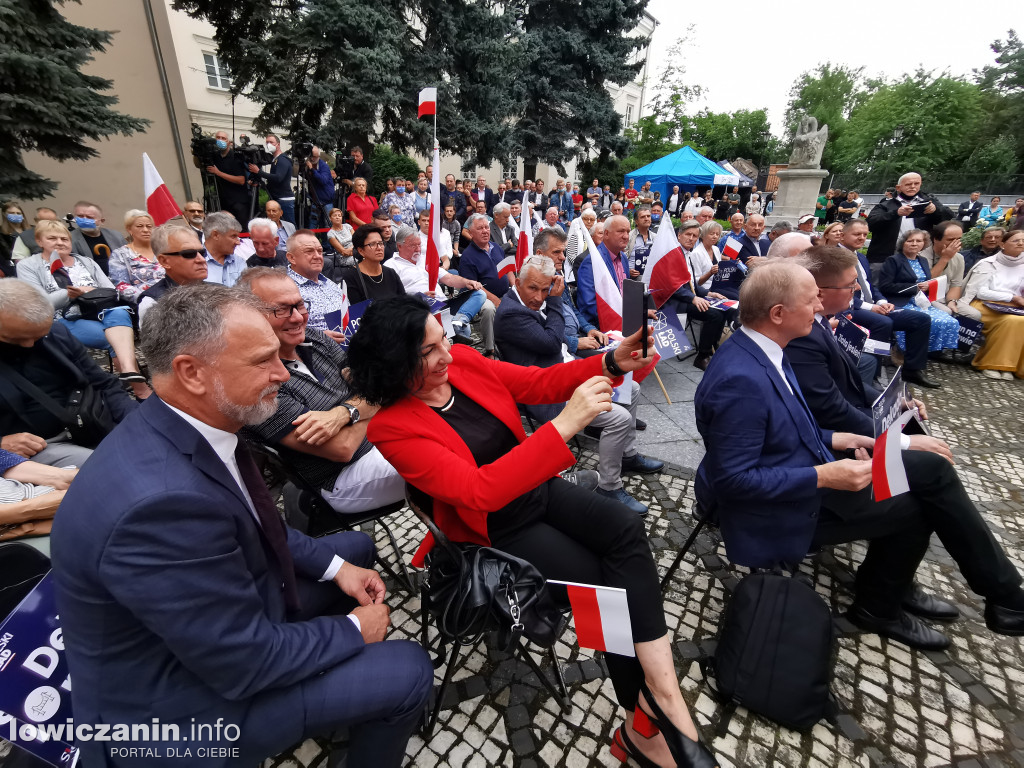 Premier Mateusz Morawiecki w Łowiczu