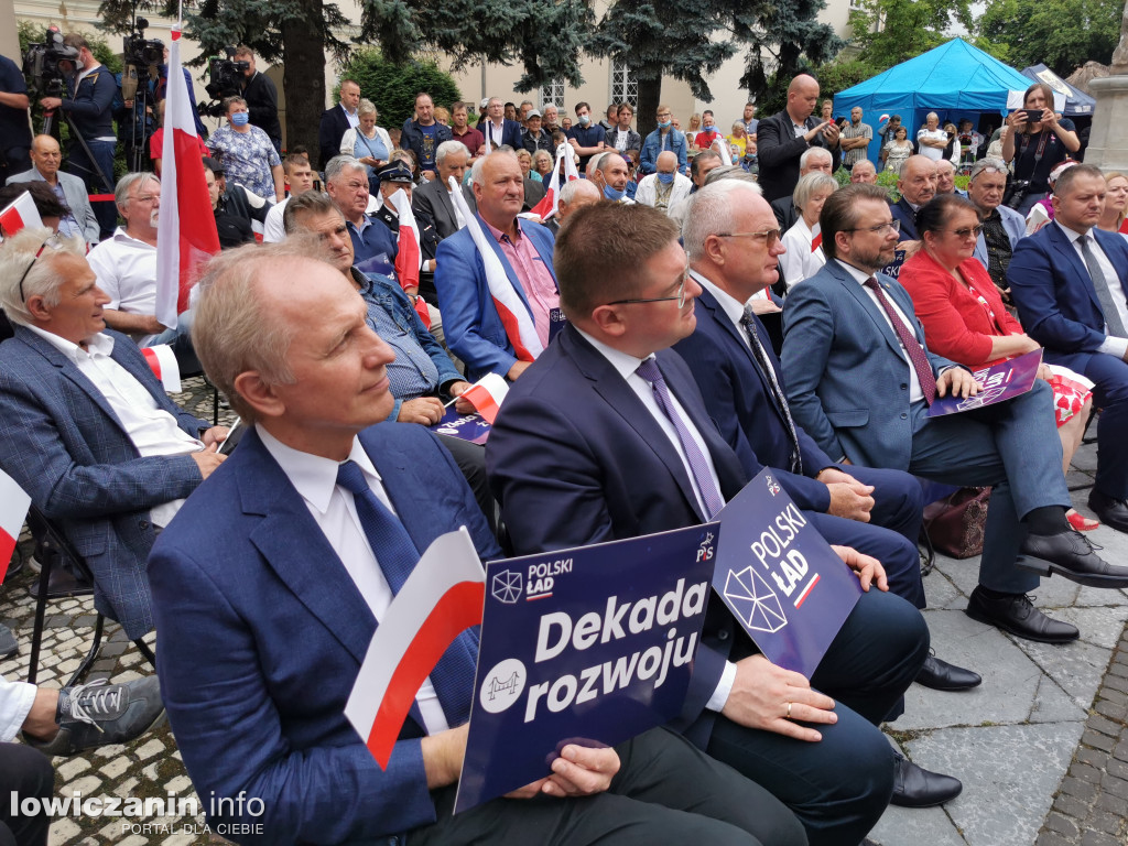 Premier Mateusz Morawiecki w Łowiczu