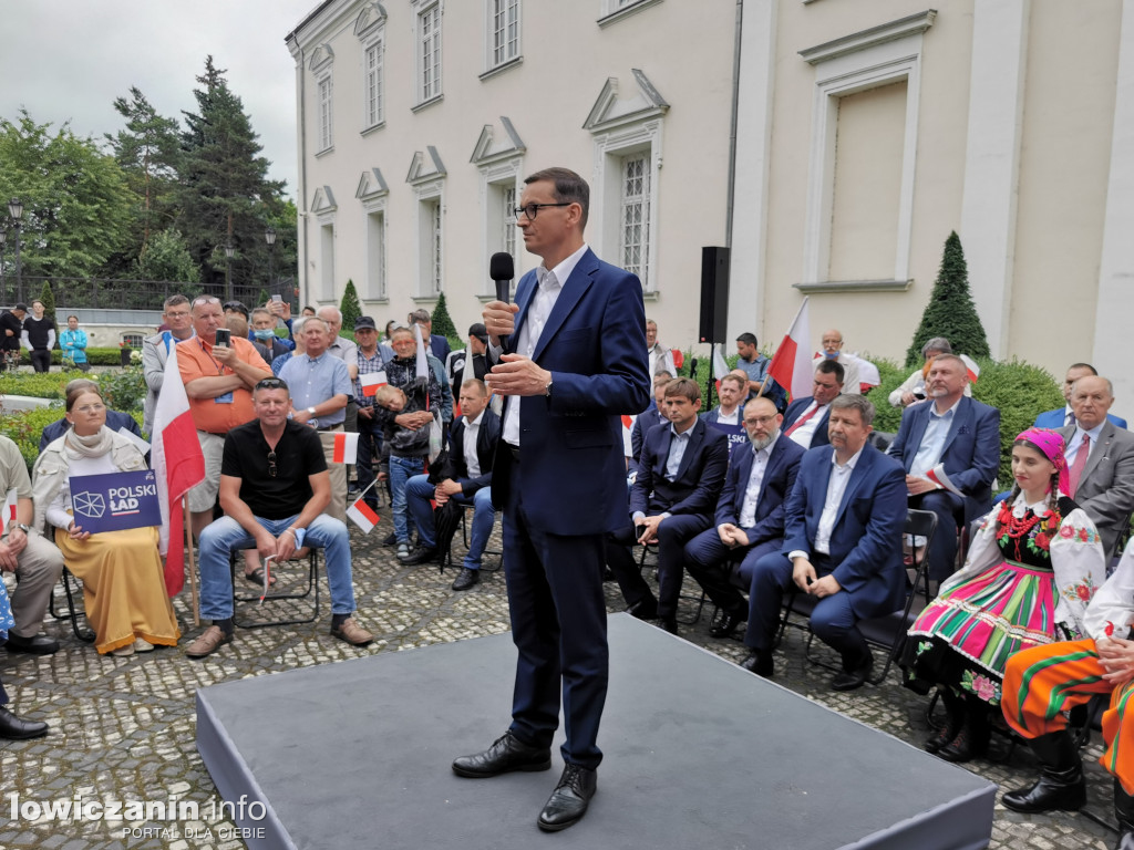 Premier Mateusz Morawiecki w Łowiczu