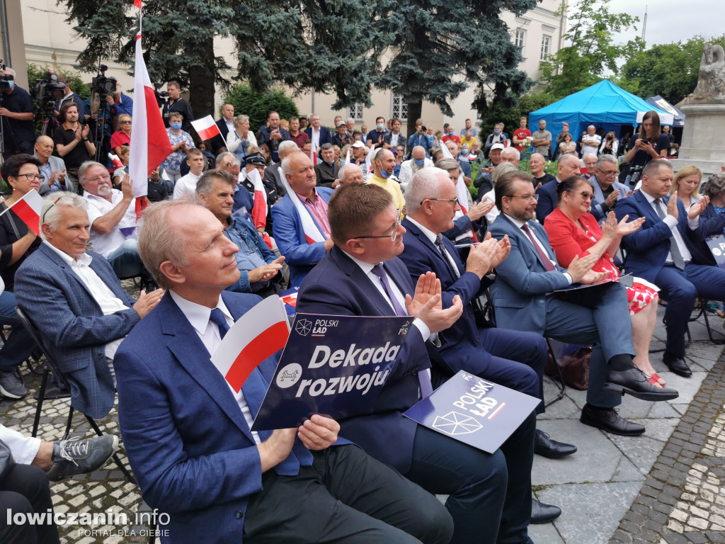 Premier Mateusz Morawiecki w Łowiczu
