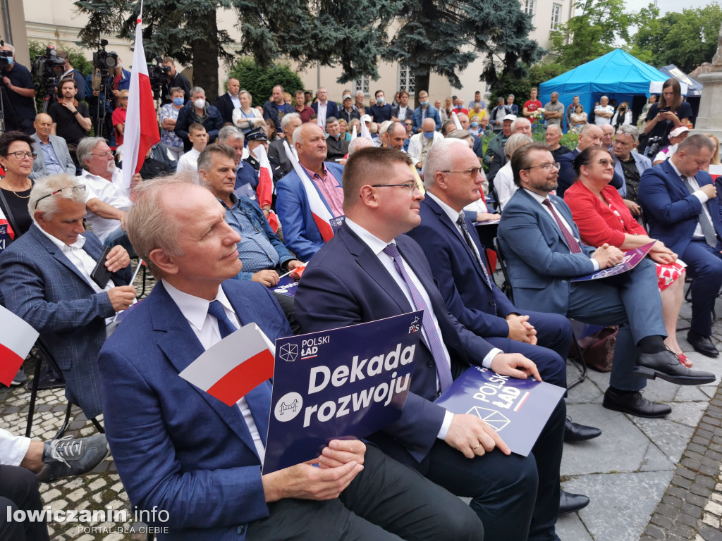 Premier Mateusz Morawiecki w Łowiczu