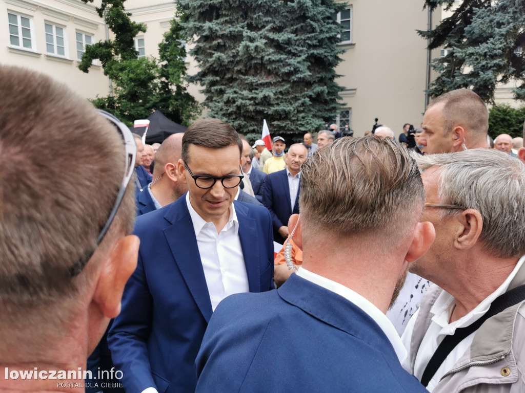 Premier Mateusz Morawiecki w Łowiczu