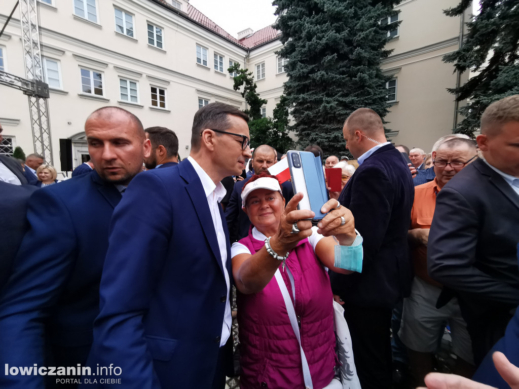 Premier Mateusz Morawiecki w Łowiczu