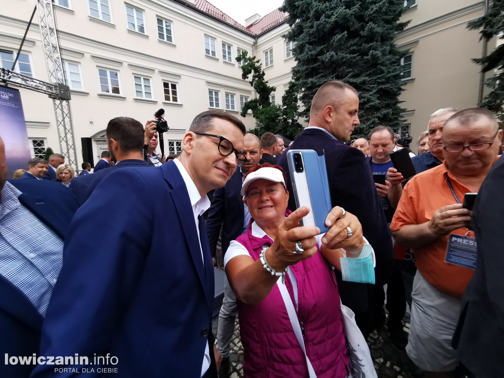 Premier Mateusz Morawiecki w Łowiczu
