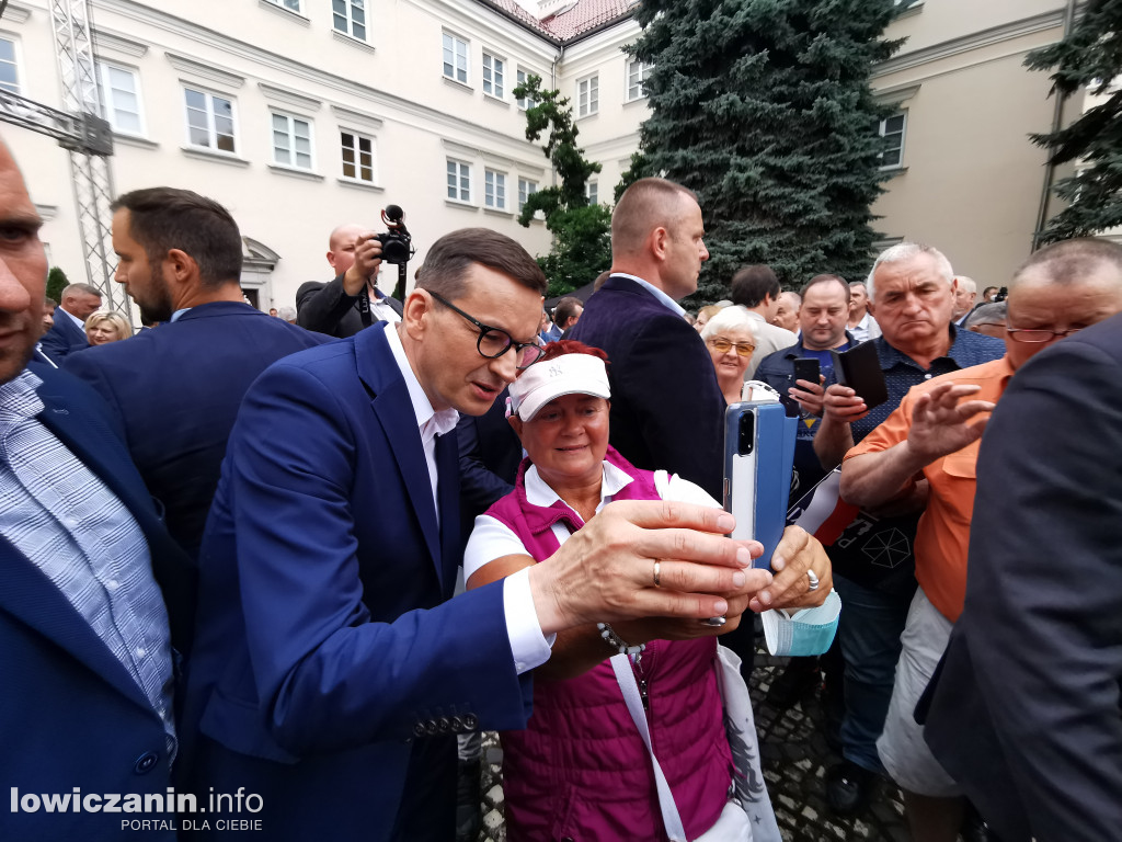 Premier Mateusz Morawiecki w Łowiczu
