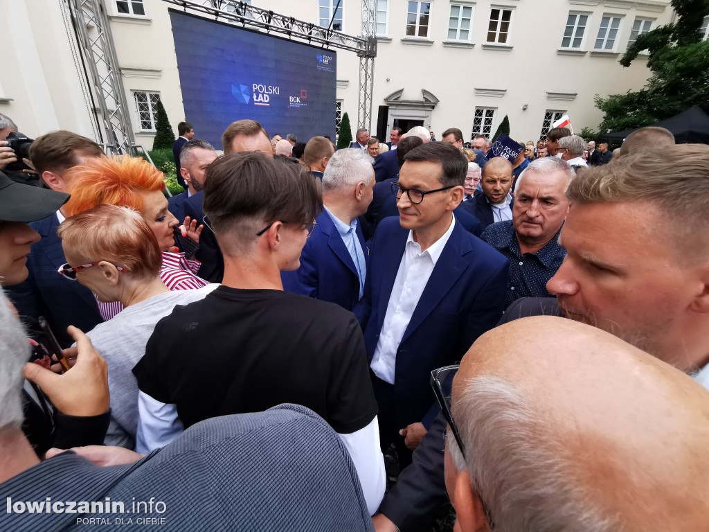 Premier Mateusz Morawiecki w Łowiczu