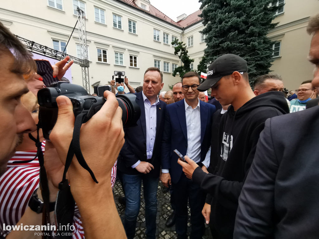 Premier Mateusz Morawiecki w Łowiczu