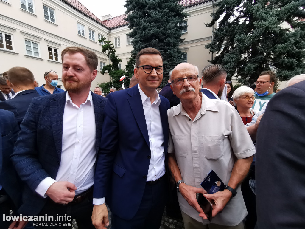 Premier Mateusz Morawiecki w Łowiczu