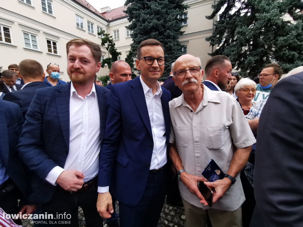 Premier Mateusz Morawiecki w Łowiczu