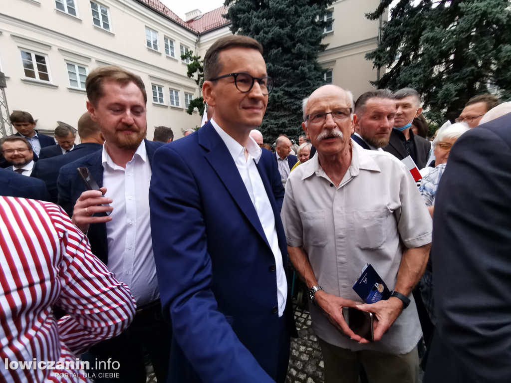 Premier Mateusz Morawiecki w Łowiczu