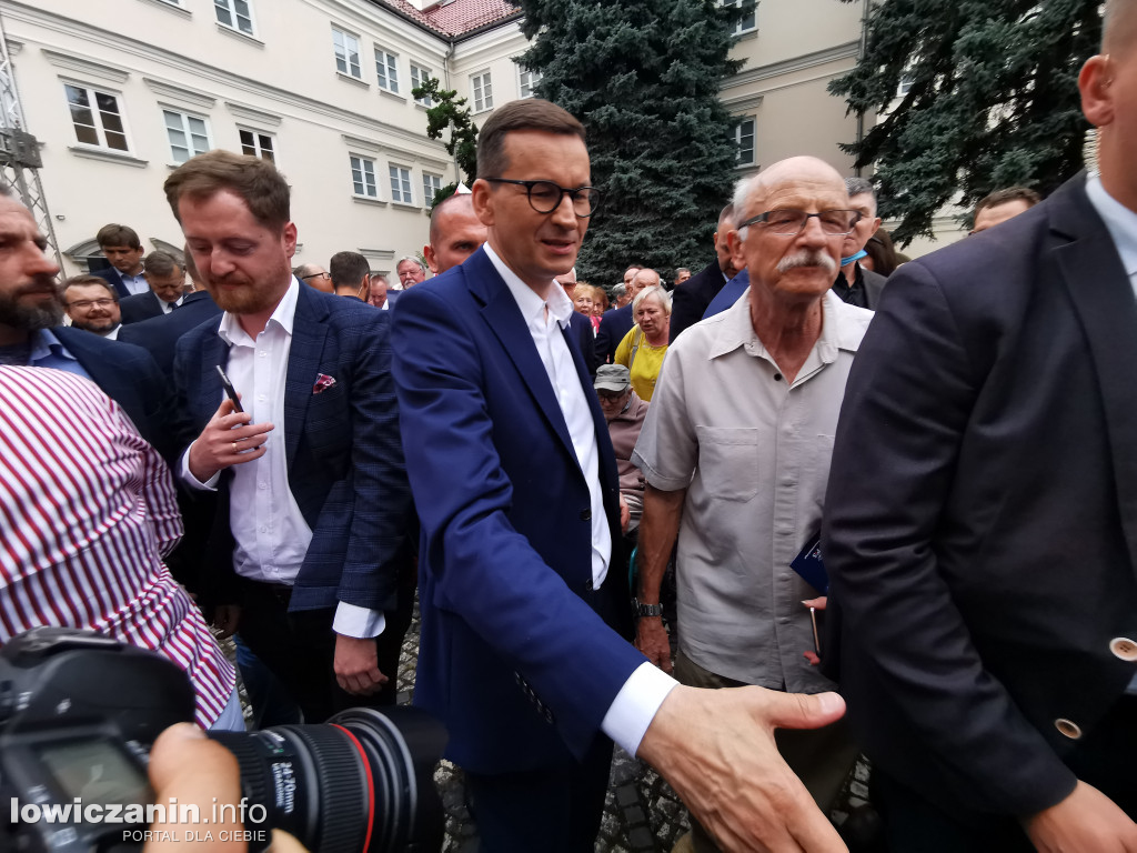 Premier Mateusz Morawiecki w Łowiczu