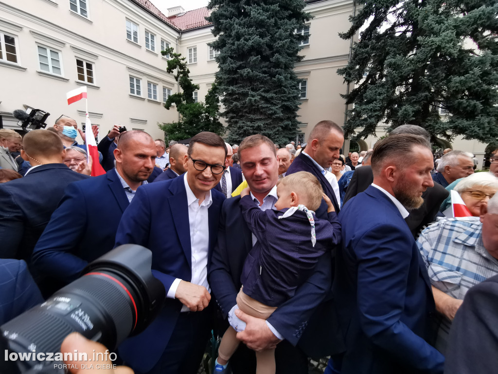 Premier Mateusz Morawiecki w Łowiczu