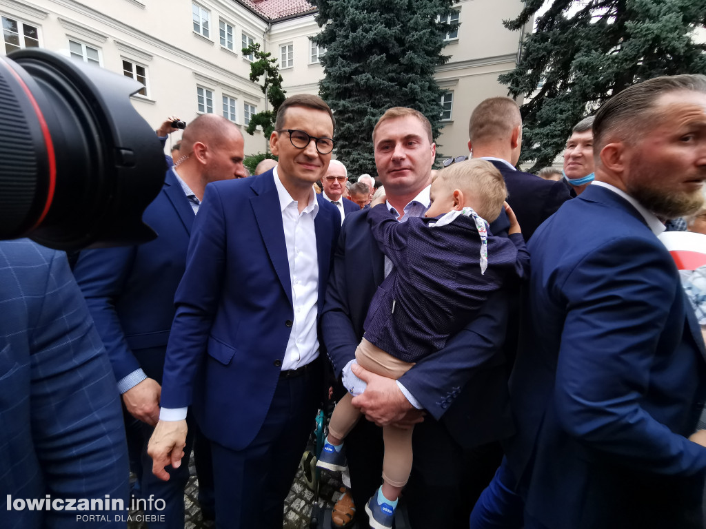 Premier Mateusz Morawiecki w Łowiczu