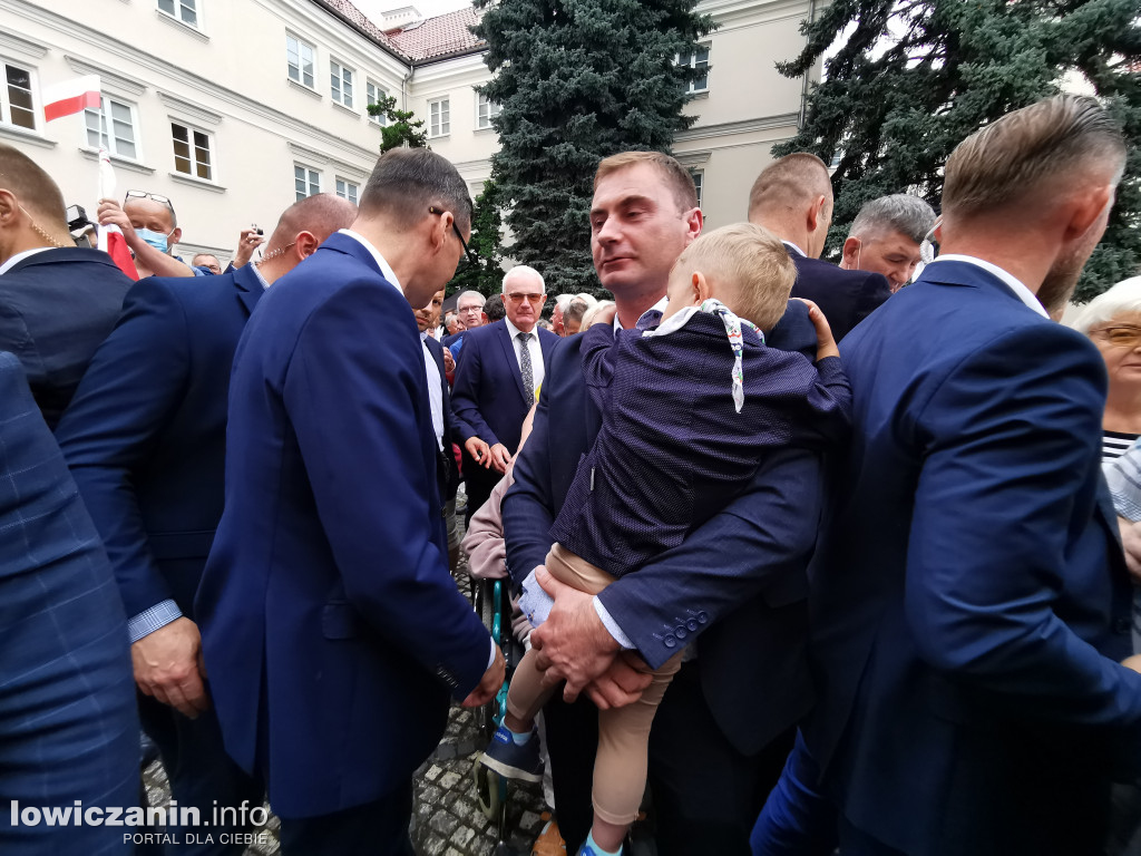 Premier Mateusz Morawiecki w Łowiczu