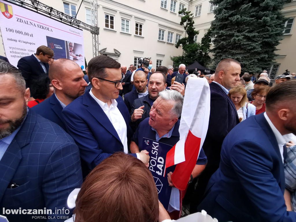 Premier Mateusz Morawiecki w Łowiczu