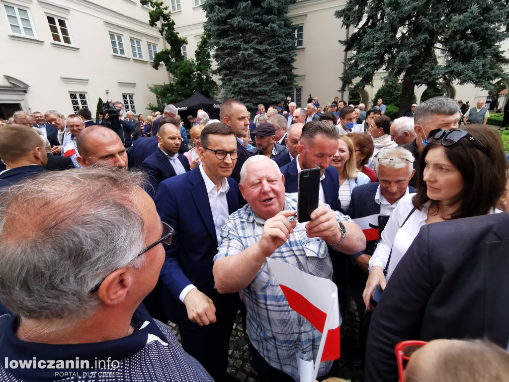 Premier Mateusz Morawiecki w Łowiczu