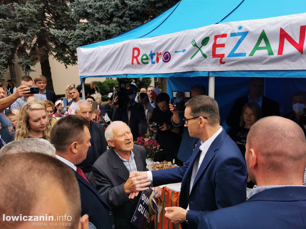 Premier Mateusz Morawiecki w Łowiczu