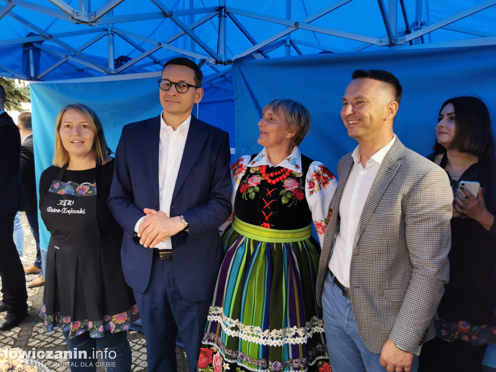 Premier Mateusz Morawiecki w Łowiczu