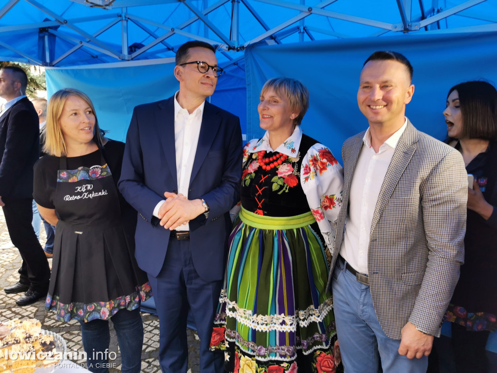 Premier Mateusz Morawiecki w Łowiczu