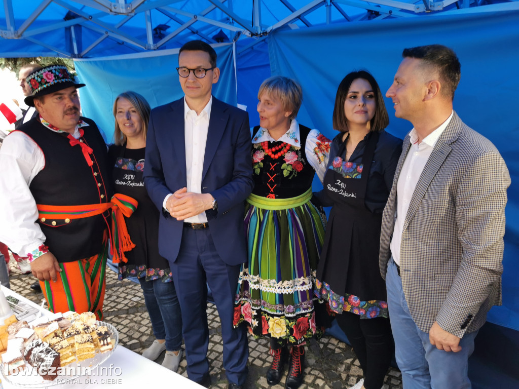 Premier Mateusz Morawiecki w Łowiczu