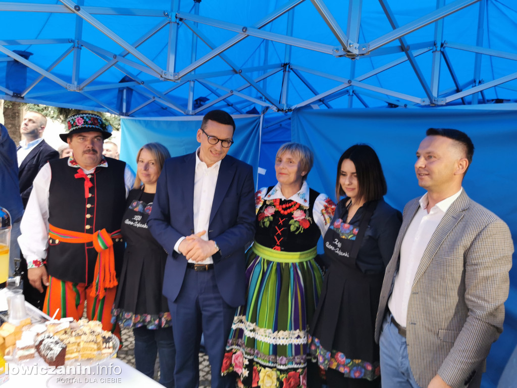 Premier Mateusz Morawiecki w Łowiczu