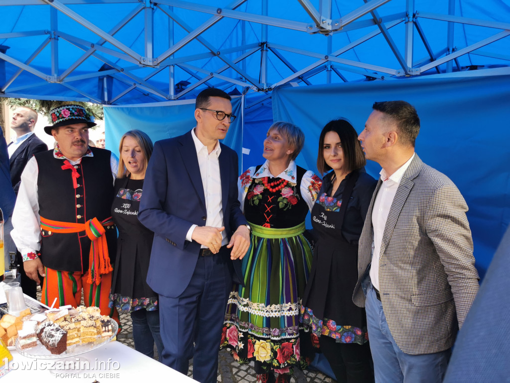 Premier Mateusz Morawiecki w Łowiczu