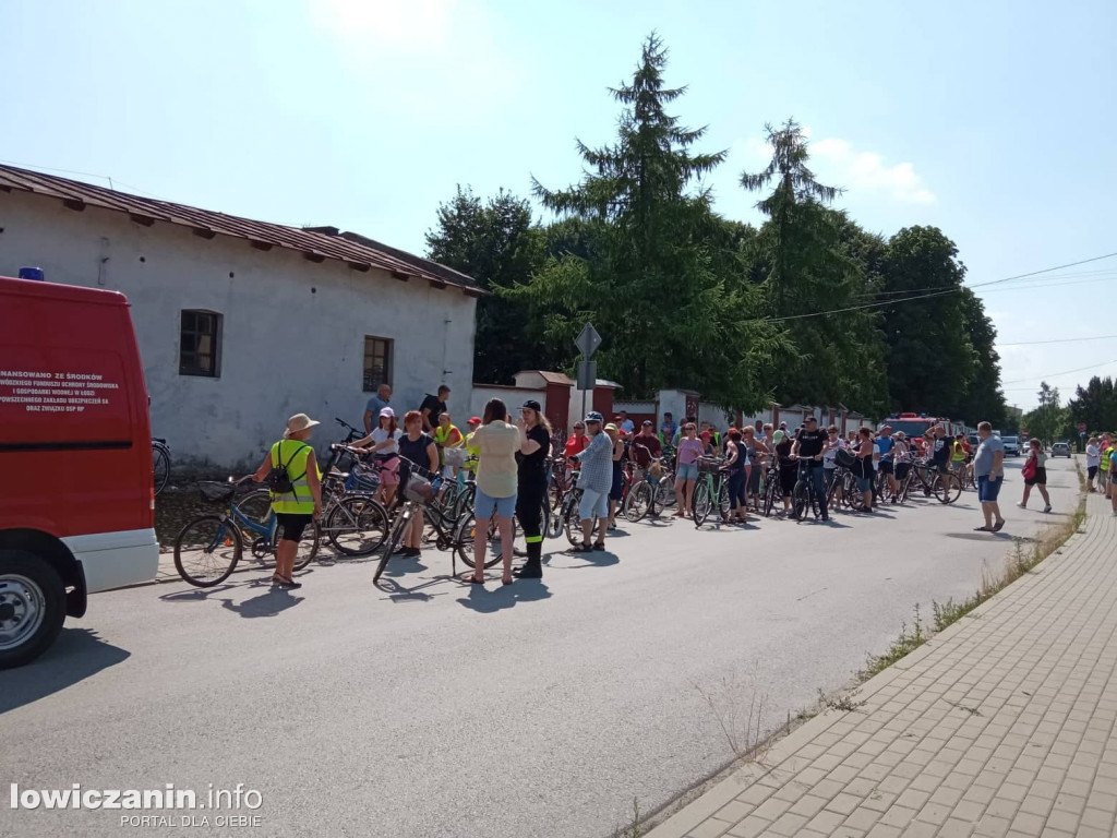Pierwszy rowerowy rajd parafialny w Kiernozi