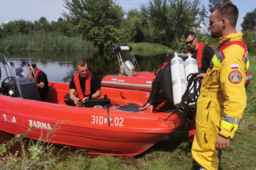 Poszukiwania 13-latka, który zginął pod wodą