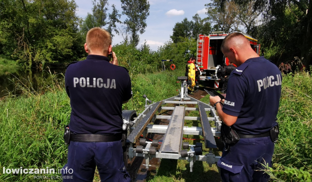 Poszukiwania 13-latka, który zginął pod wodą