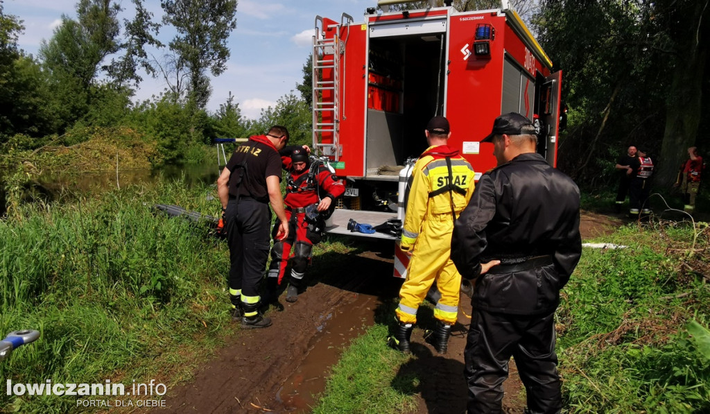 Poszukiwania 13-latka, który zginął pod wodą
