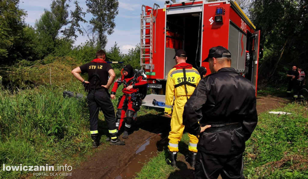Poszukiwania 13-latka, który zginął pod wodą