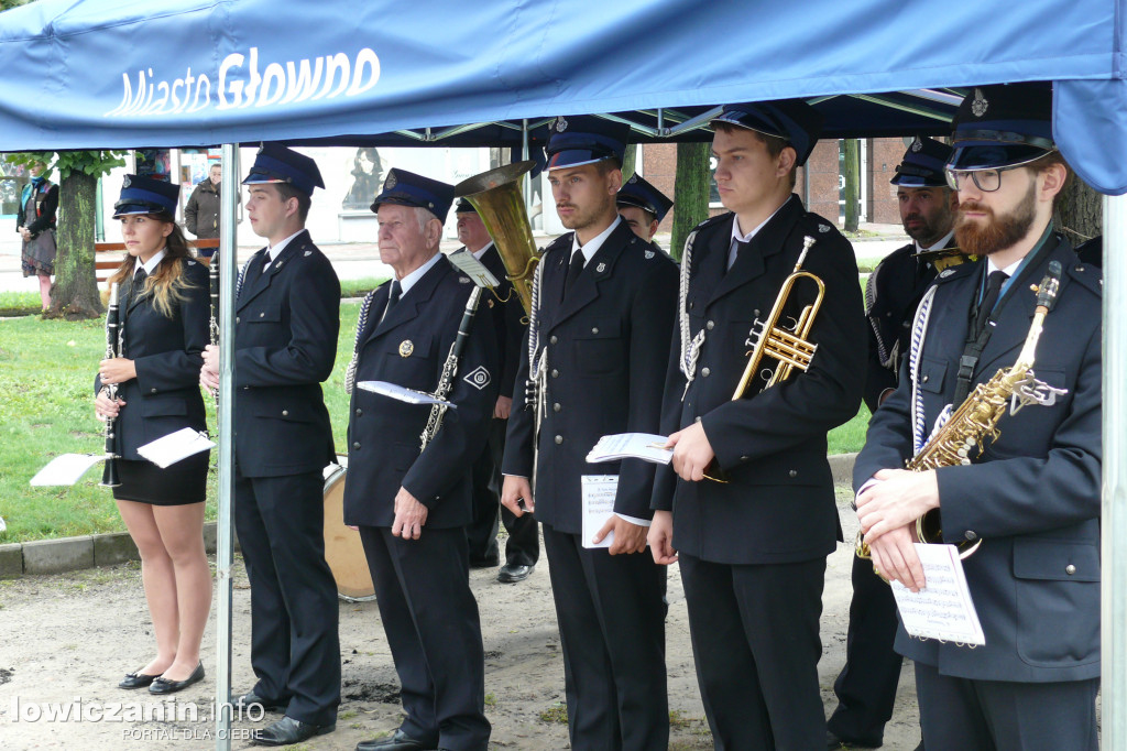 Uroczystości miejskie w Głownie