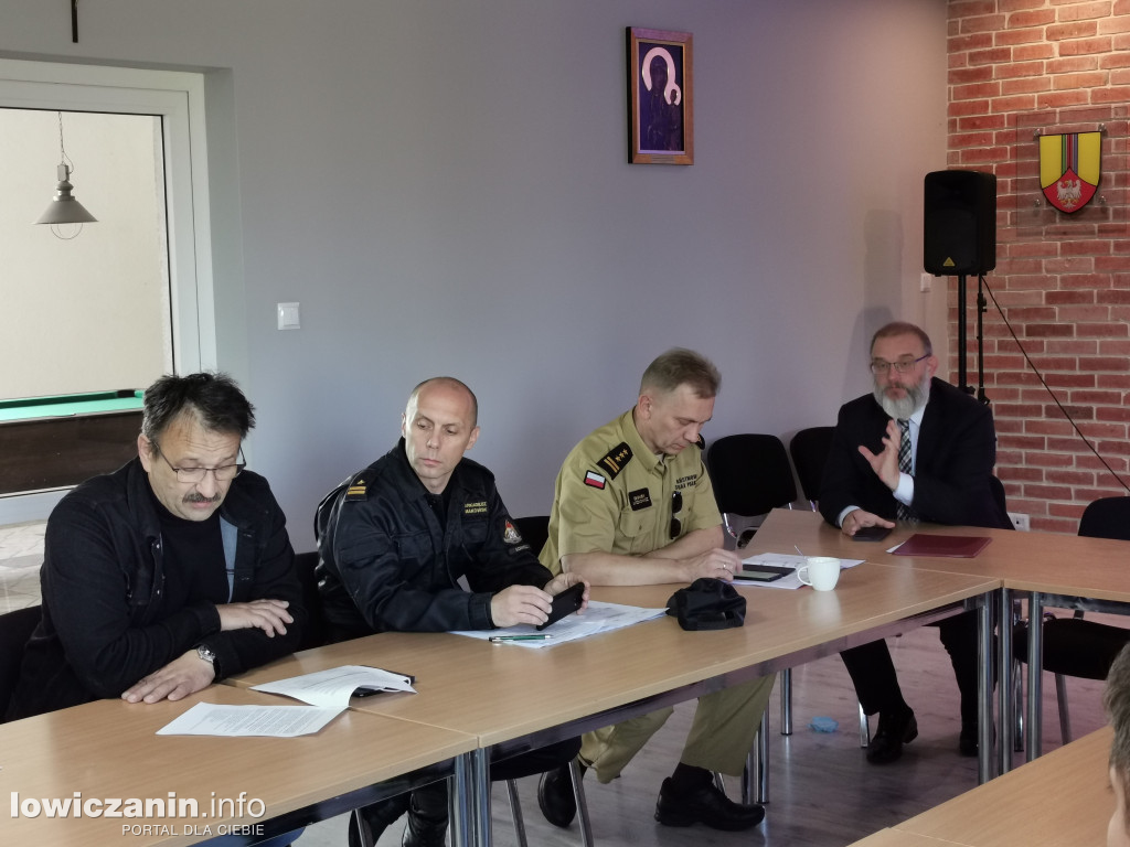 Ćwiczenia przeciwpowodziowe - Łowicz i Bobrowniki