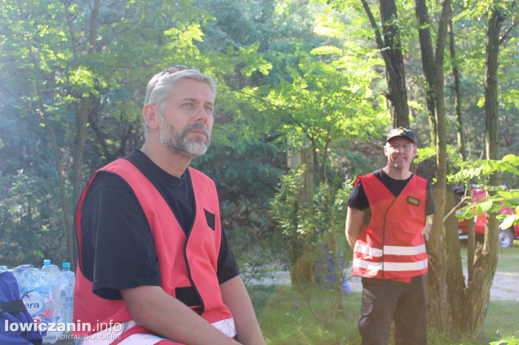 25 zastępów straży na Guźni