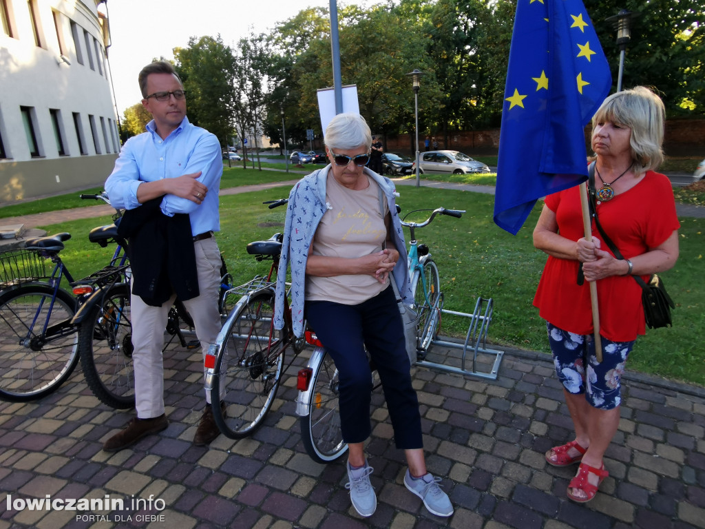 Protest w obronie wolnych mediów
