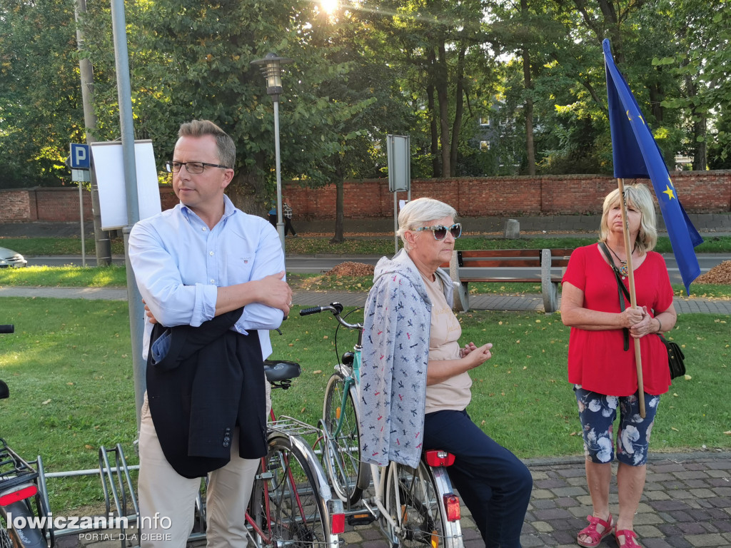 Protest w obronie wolnych mediów