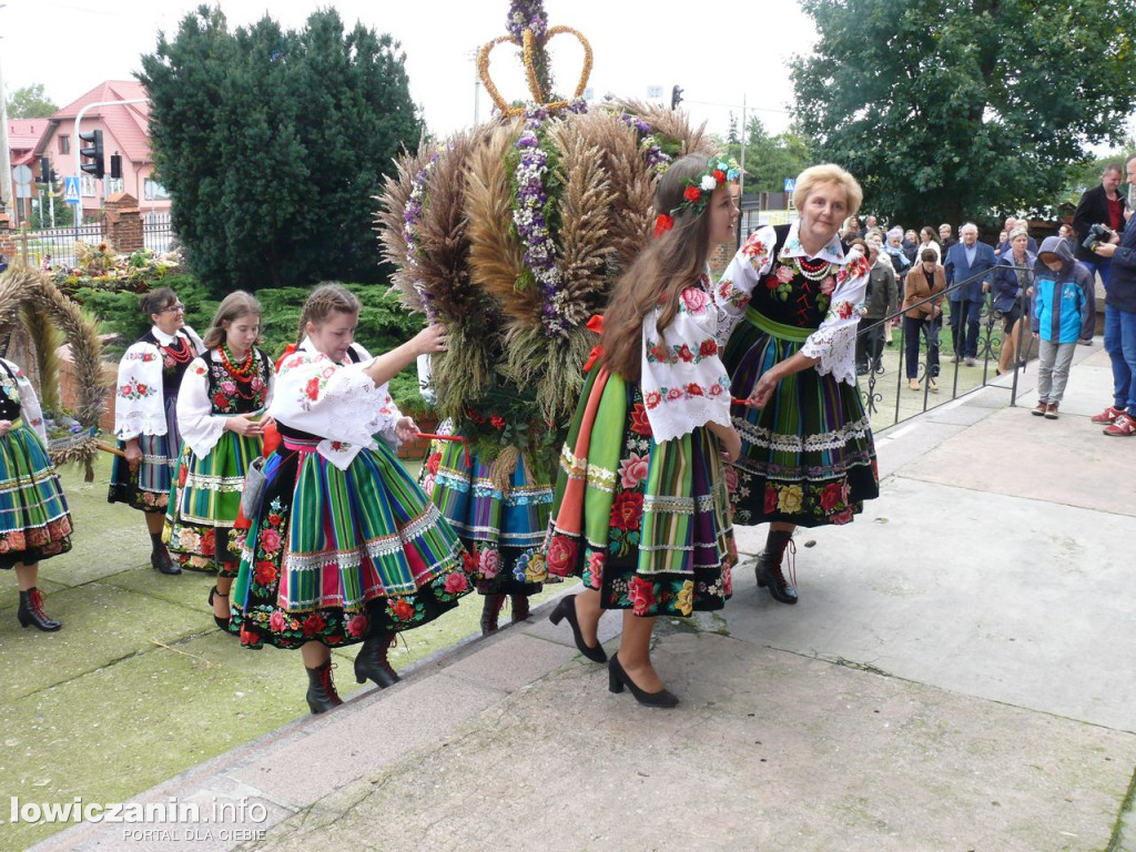 Dożynki w zduńskiej parafii