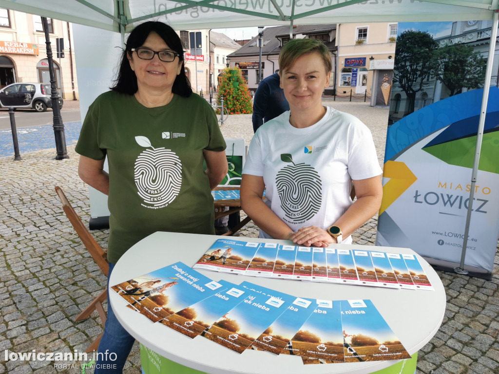 Piknik Czyste Powietrze na Nowym Rynku w Łowiczu