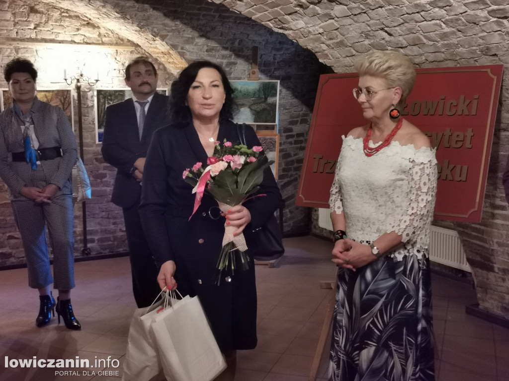 Wernisaż seniorów z ŁUTW