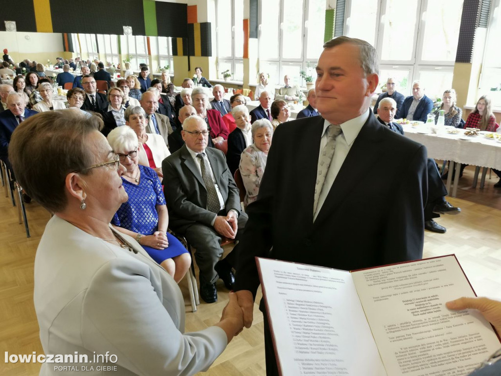 Złote Gody par z gminy Nieborów.